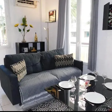 Beau T1 Bis Centre Juan Les Pins Αντίμπ