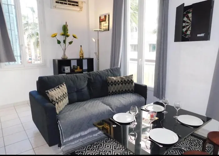 Beau T1 Bis Centre Juan Les Pins Antibes